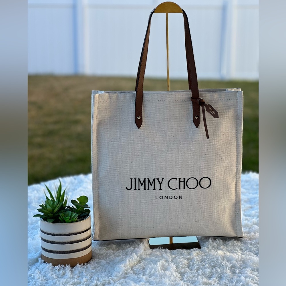 Jimmy Choo canvas tote bag - Picture 16 of 16